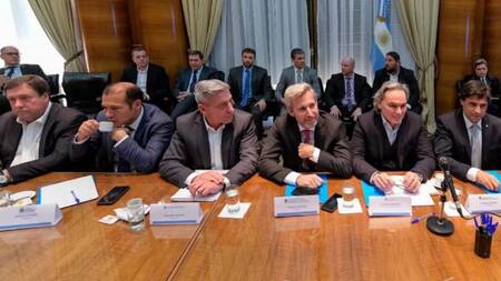 Reunión de gobernadores con Gobierno, medidas económicas