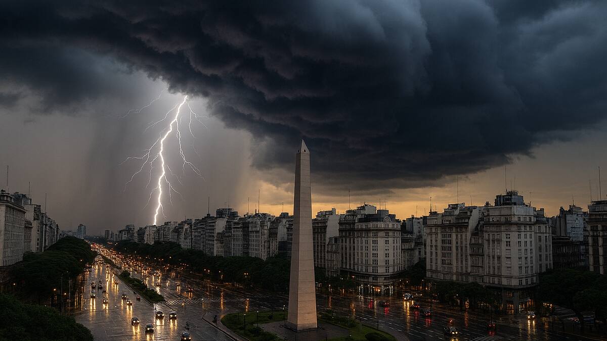 Las tormentas volverán y romperán la estabilidad atmosférica que hay en Buenos Aires.