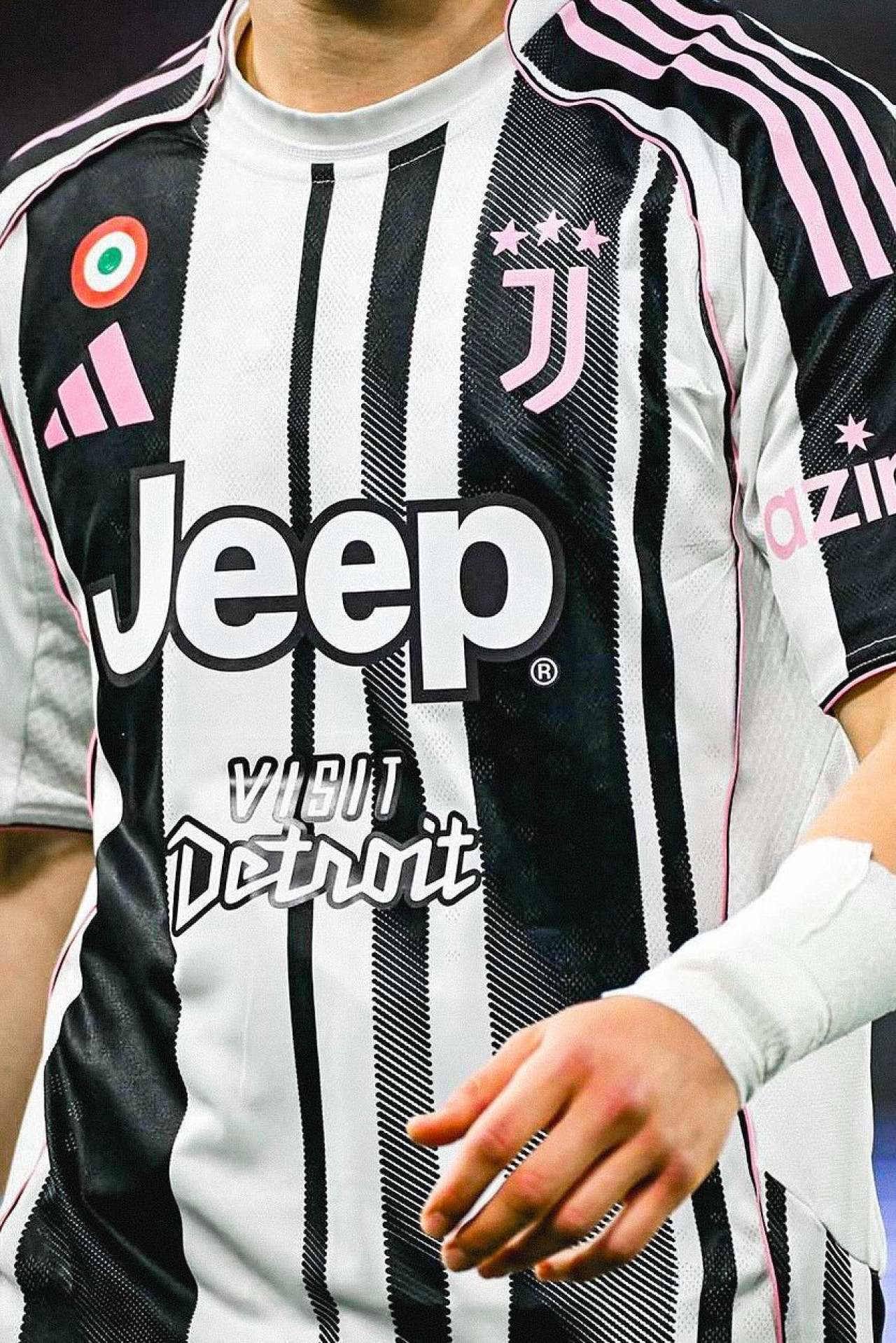 Nueva camiseta de la Juventus para el Mundial de Clubes.