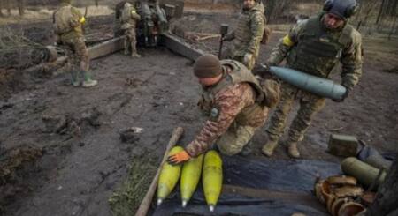 Guerra en Ucrania, soldados rusos. Foto: NA