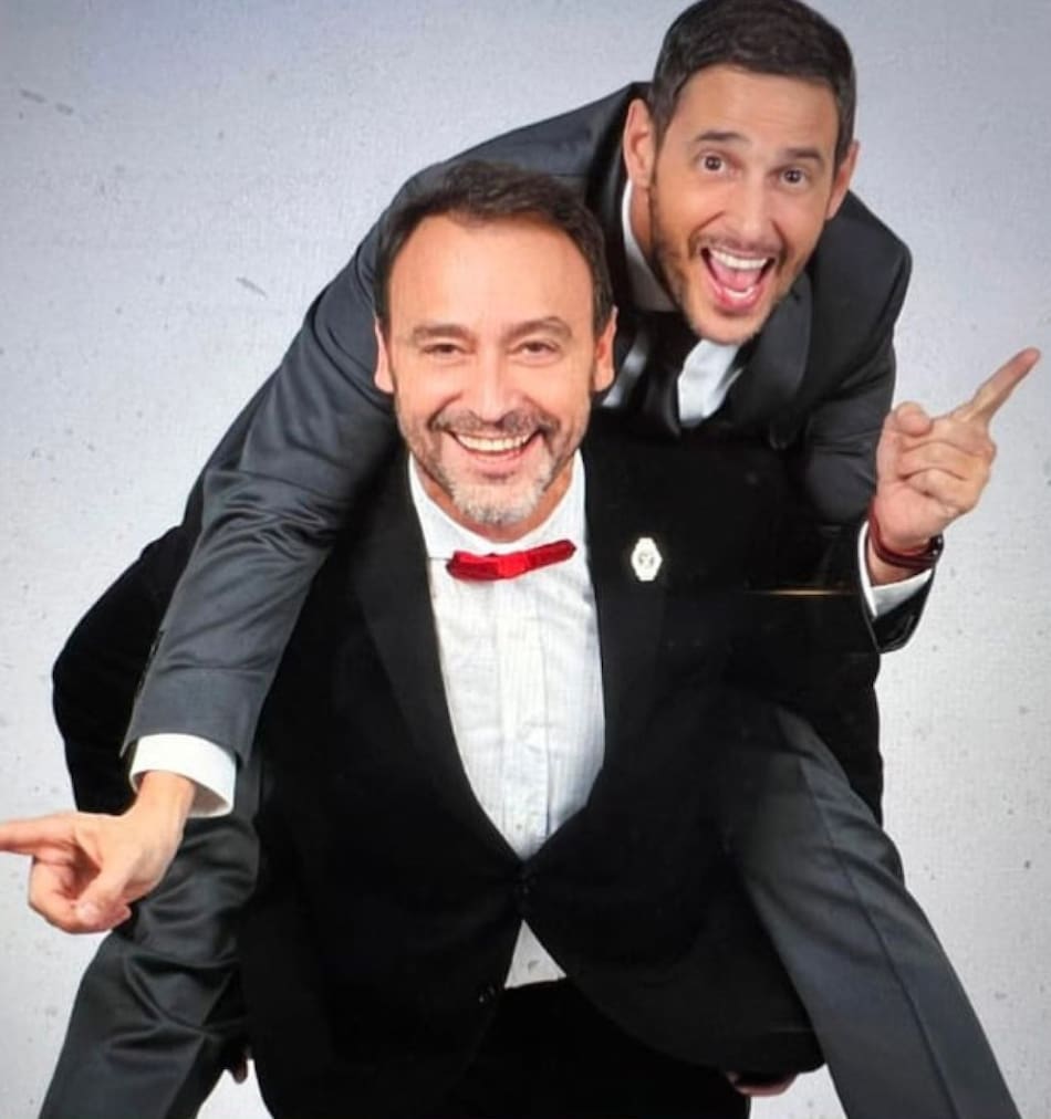 Adrián Pallares y Rodrigo Lussich. Foto: Instagram.
