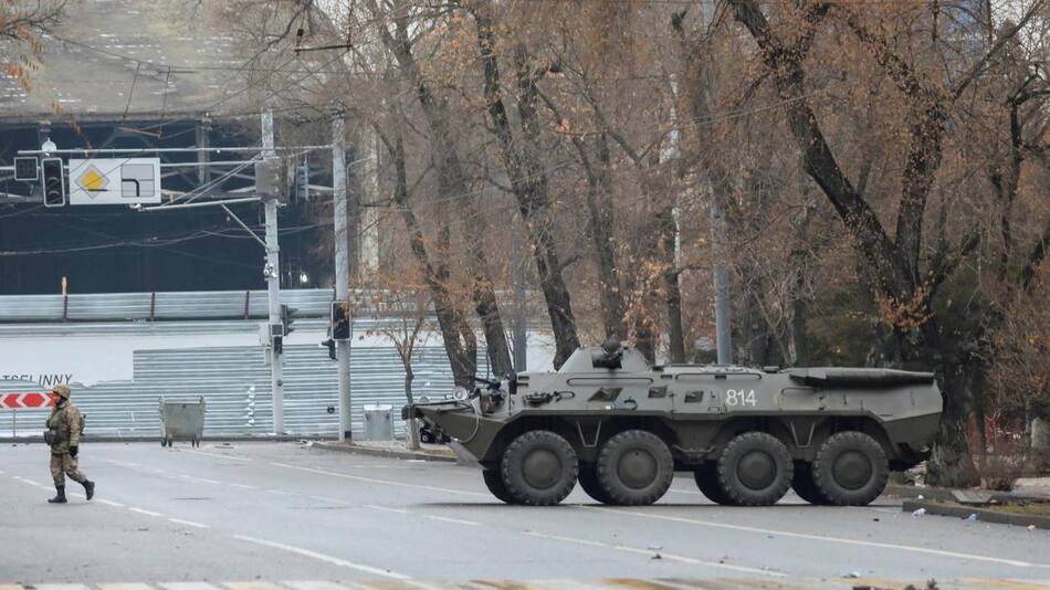 Masivas protestas en Kazajistán, AGENCIA REUTERS