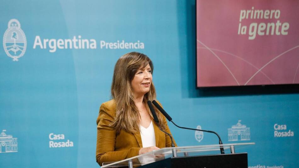 Gabriela Cerruti, portavoz del gobierno. Foto: NA