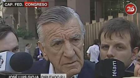 José Luis Gioja, sobre reforma previsional (Canal 26)