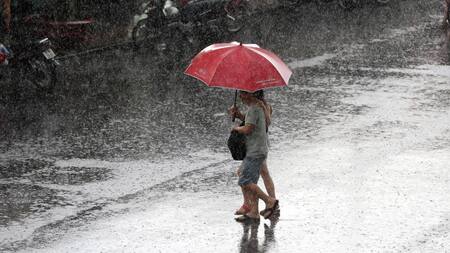 Alerta amarilla por lluvias. Foto: Reuters
