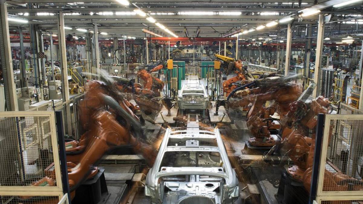 Industria automotríz, autos, fábrica, NA