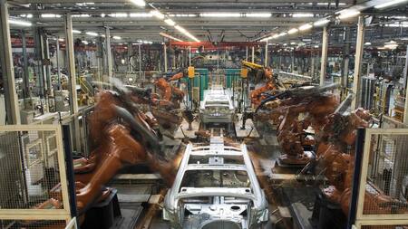 Industria automotríz, autos, fábrica, NA