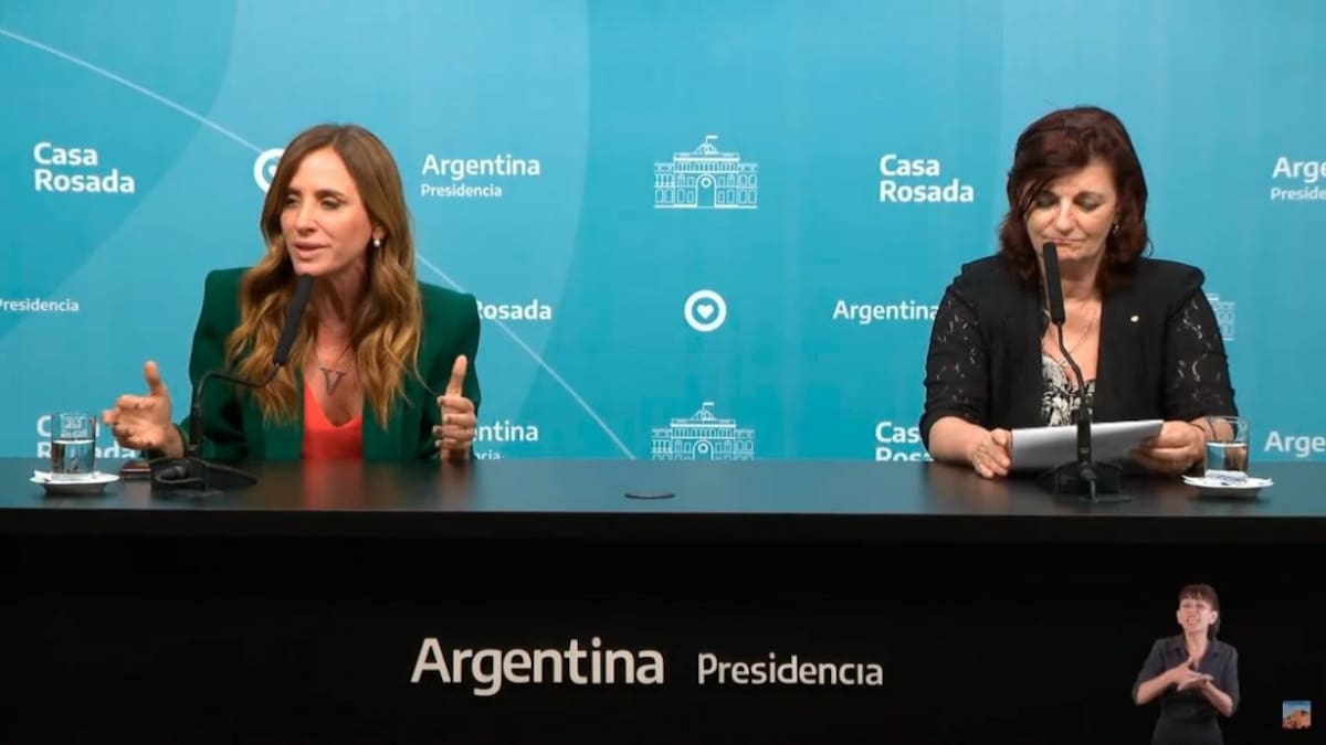 Anuncio Bono de fin de año . Télam.