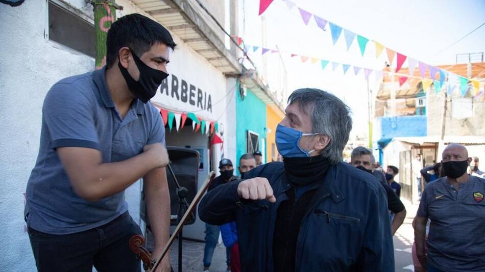 Máximo Kirchner en Lomas de Zamora