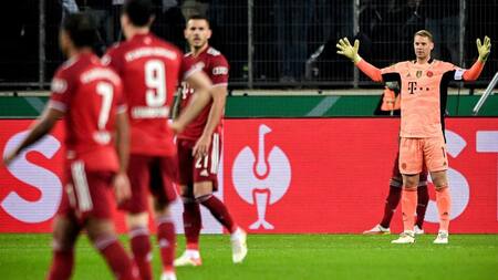 Derrota del Bayern Munich ante el Borussia Monchengladbach por la Copa de Alemania, AGENCIA EFE