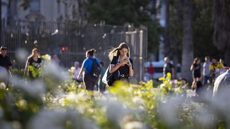 Ola de calor en Buenos Aires. Foto: NA / Damián Dopacio.