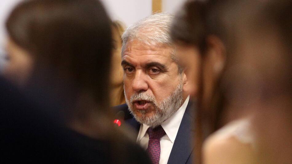 Aníbal Fernández, ministro de Seguridad. Foto: NA.