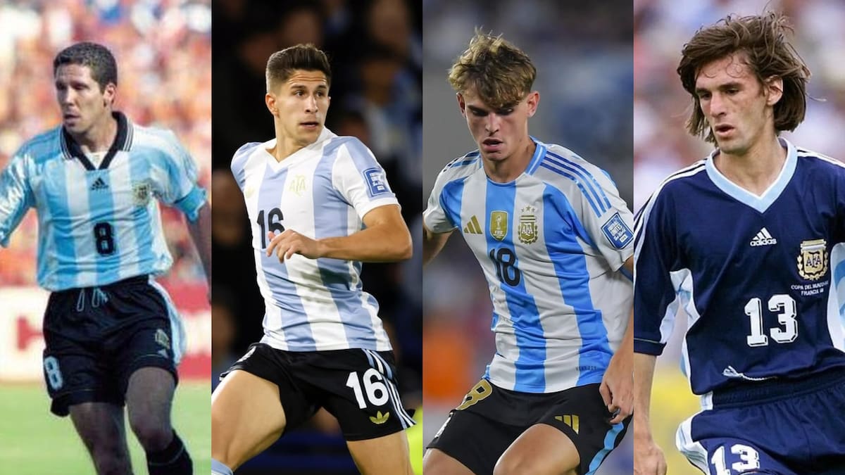 De tal palo, tal astilla: quiénes son los padres e hijos que disputaron un Mundial