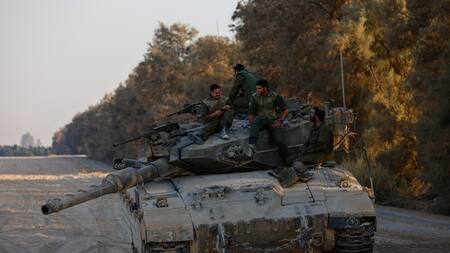 Soldados israelíes en Gaza. Foto: Reuters