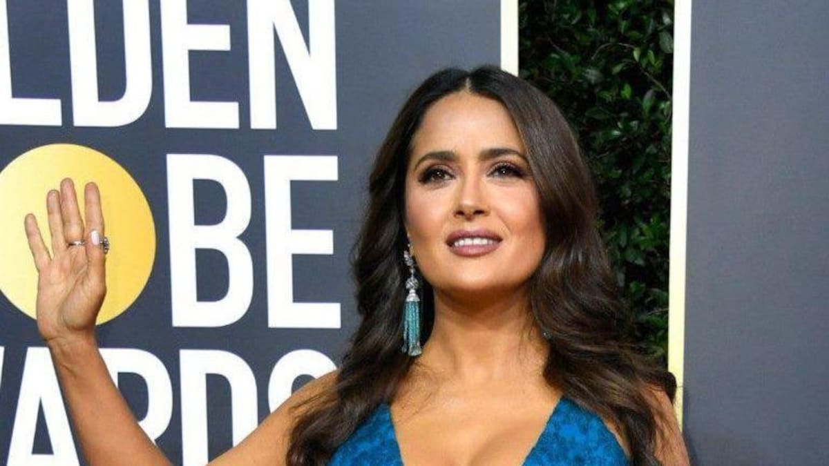 Salma Hayek Golden globes