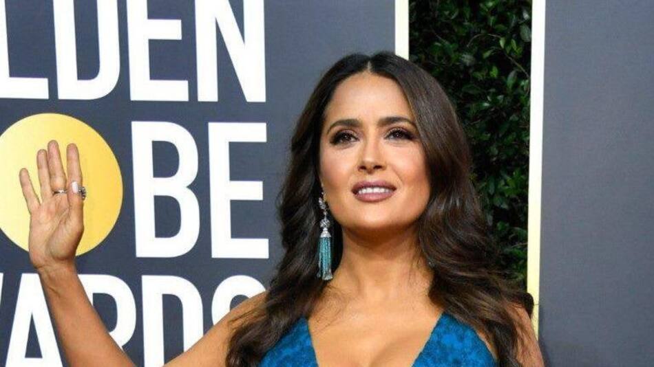 Salma Hayek Golden globes