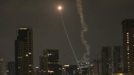 Nuevo bombardeo de Irán sobre Israel. Foto: EFE.