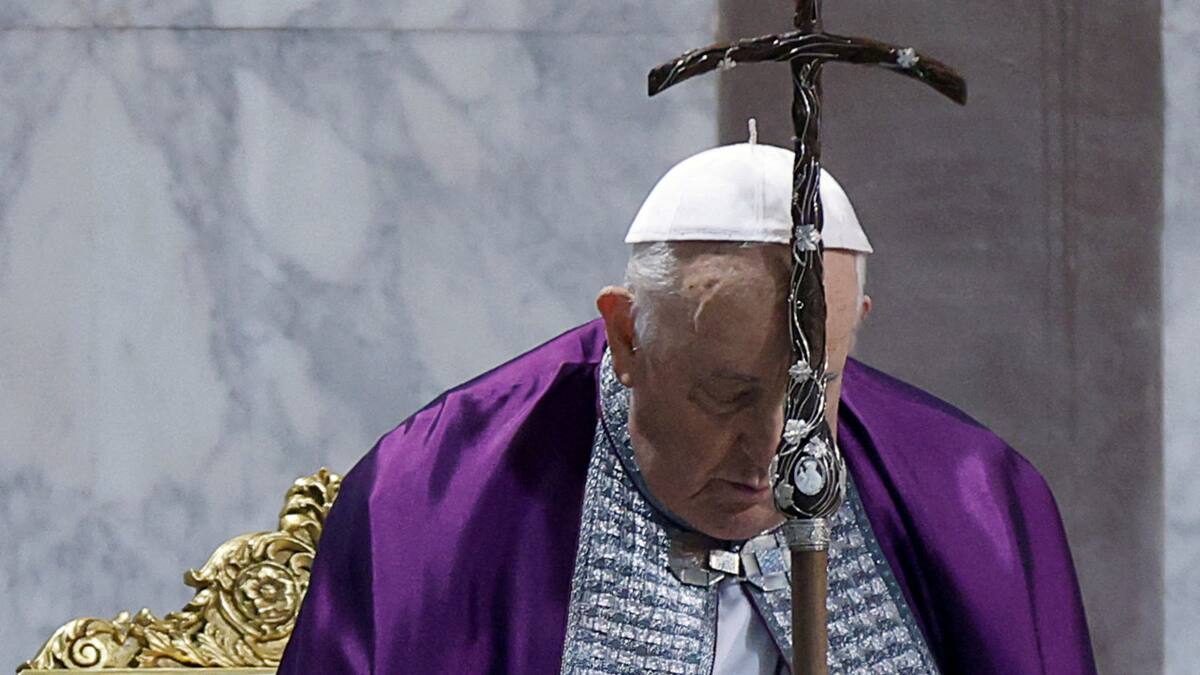 Papa Francisco. Foto: Reuters.