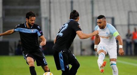 Olympique de Marsella vs. Lazio, Europa League, fútbol, deportes, Reuters