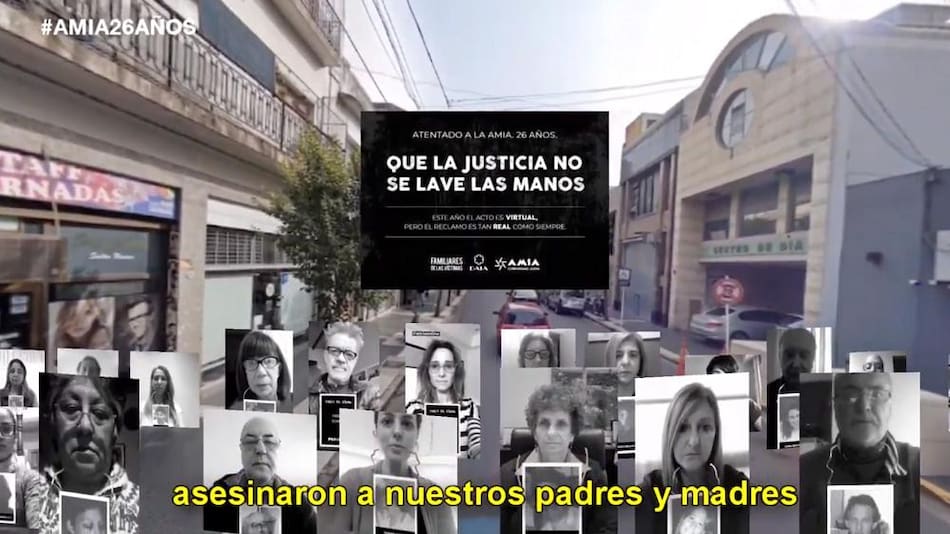 Aniversario de atentado contra AMIA, Mensaje, NA