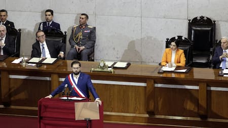 Discurso de Gabriel Boric, Chile. Foto: EFE