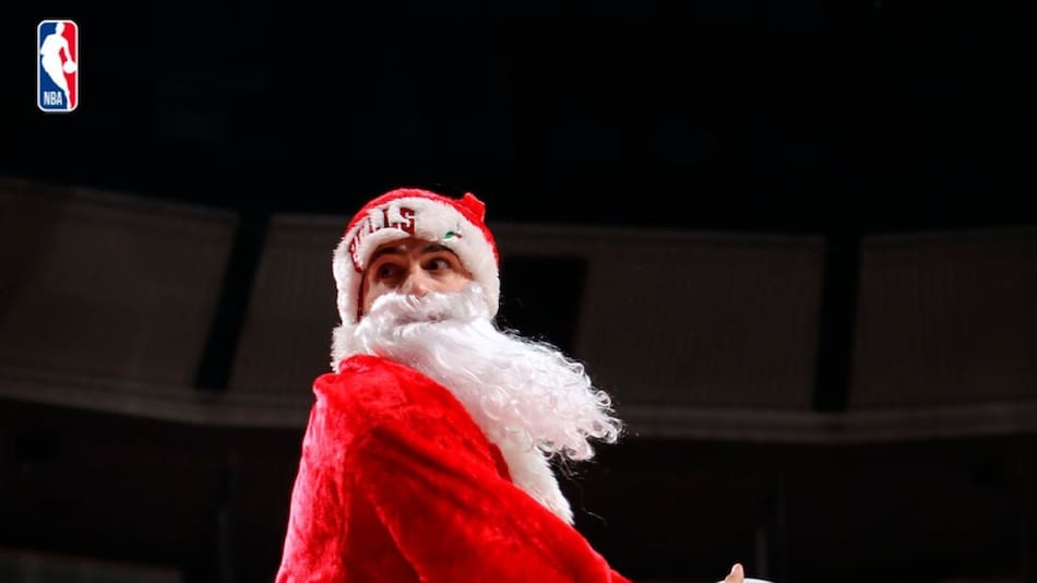 Navidad en la NBA. Foto: X NBALatam.