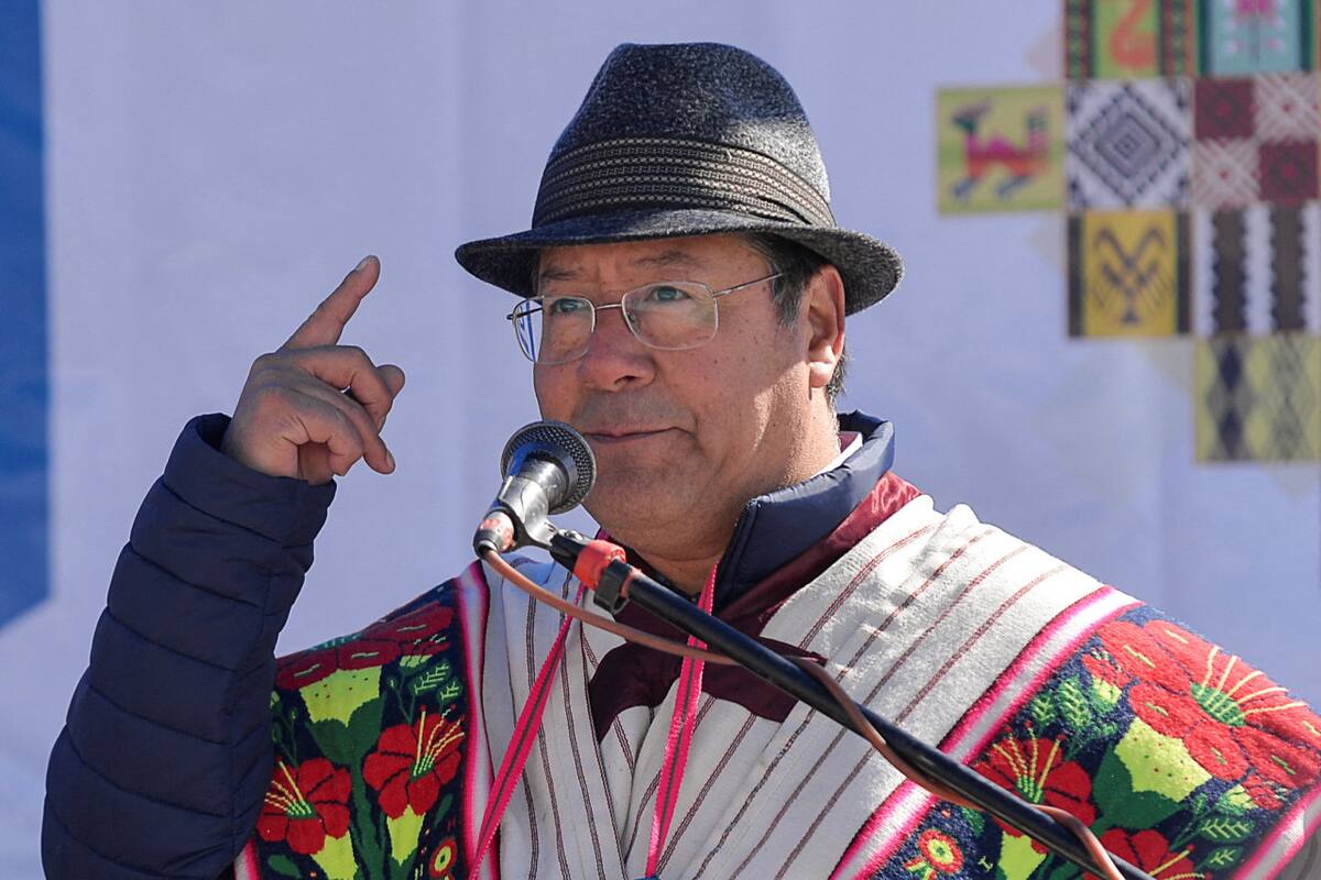 Luis Arce. Foto: Reuters.