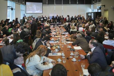 Plenario de comisiones que trata la despenalización del aborto