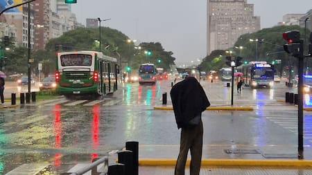 Lluvias en el AMBA.