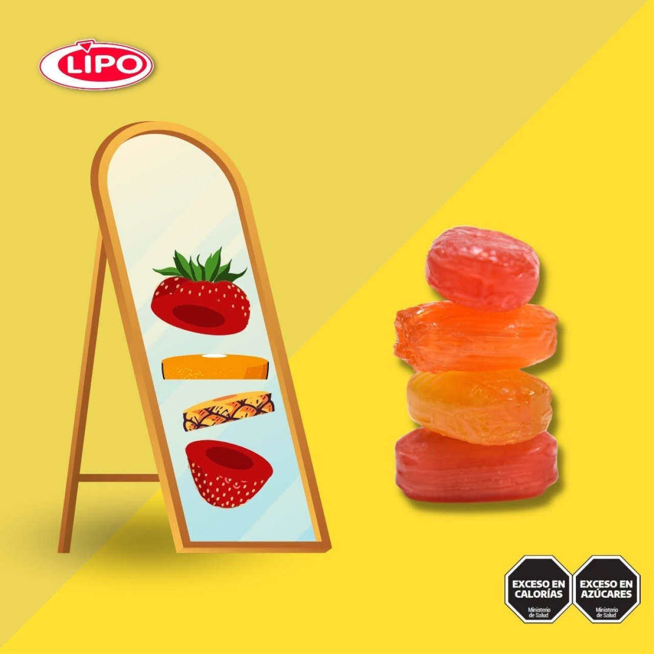 Crisis en una reconocida fábrica de caramelos. Foto: Instagram @lipoargentina