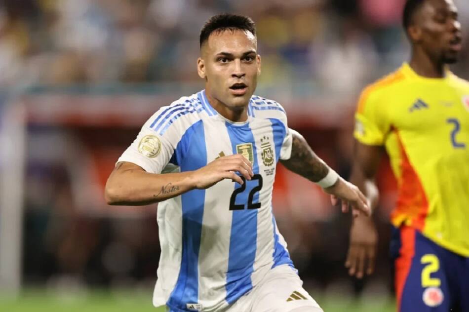 Lautaro Martínez. Foto: NA.