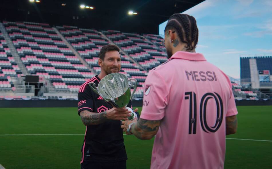 Messi participó de