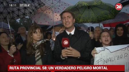 Vecinos reclaman por la Ruta Provincial 58 - Canning -