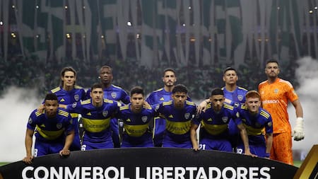 Boca en la Copa Libertadores. Foto: NA.