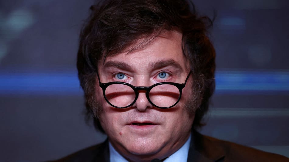 Javier Milei. Foto: Reuters