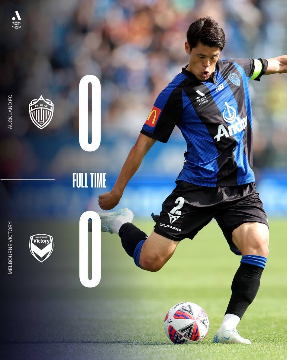 El primer partido del año salió 0-0. Foto: Instagram @aucklandfc