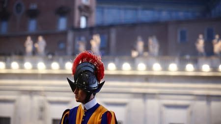 Guardia Suiza del Vaticano. Foto REUTERS / Yara Nardi