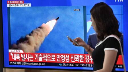 Corea del Norte prueba con un nuevo misil de crucero de largo alcance, NA