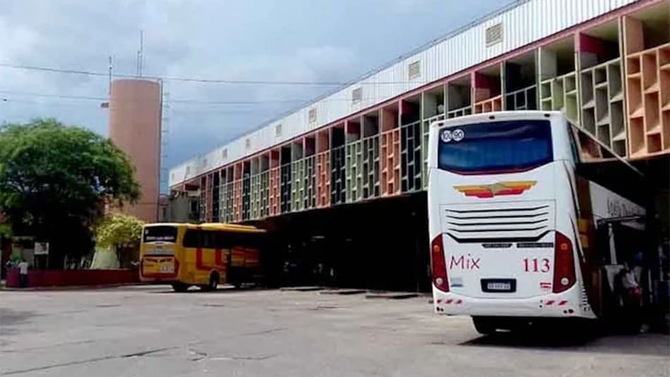 Estación terminal de Corrientes.