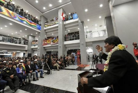 Casa Grande del Pueblo: nueva casa de Evo Morales