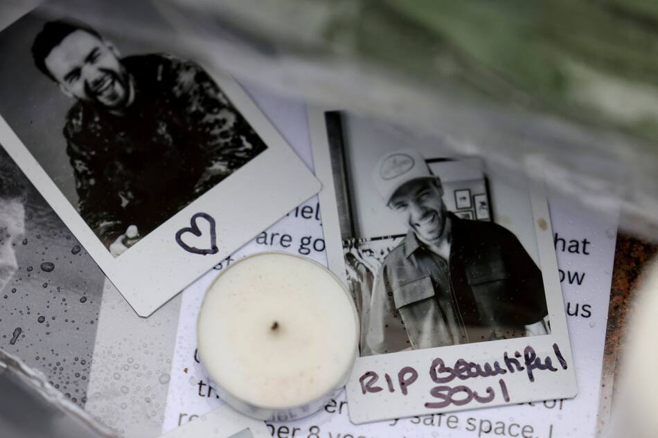Fans de One Direction homenajean a Liam Payne en el londinense Hyde Park. Foto: Reuters.