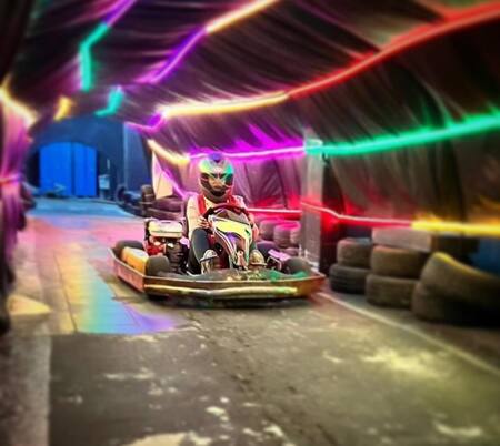 Pista de kartings "Go Karts" en CABA. Foto: Instagram / _gokarts.