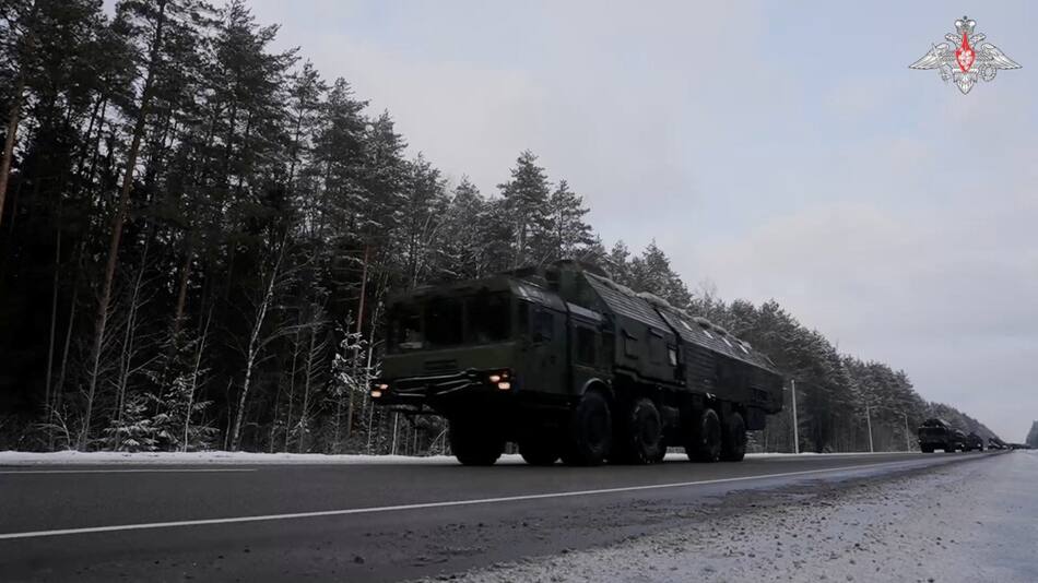 Misiles nucleares Yars, de Rusia. Foto: Reuters.