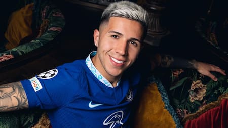 Enzo Fernández, jugador de Chelsea. Foto: Twitter @ChelseaFC