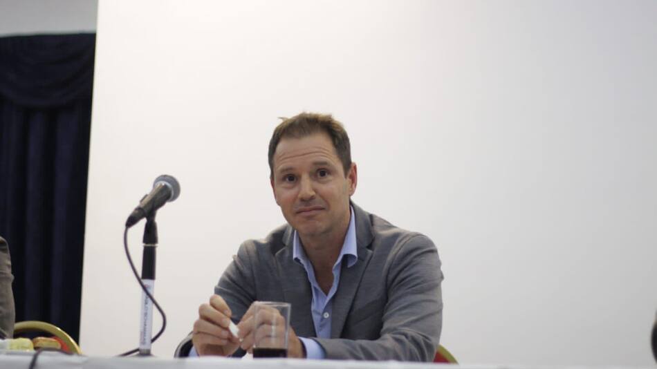 Jorge Brito, presidente de River Plate. Foto: Twitter @JorgeBrito.