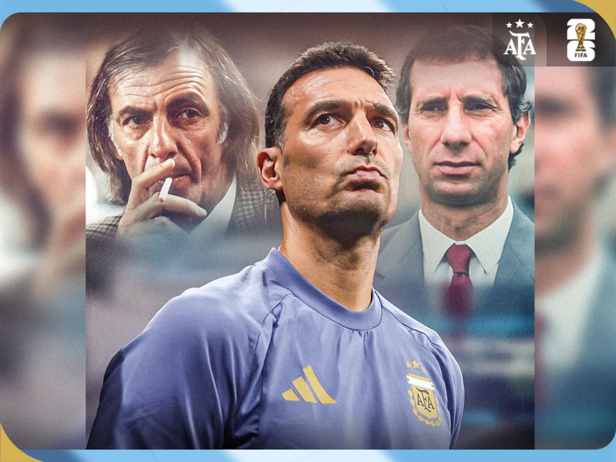 Entrenadores históricos de la Selección Argentina