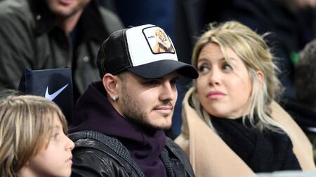 Mauro Icardi y Wanda Nara, Inter, fútbol