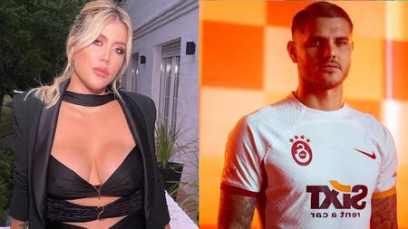 Wanda Nara y Mauro Icardi. Foto: Instagram.