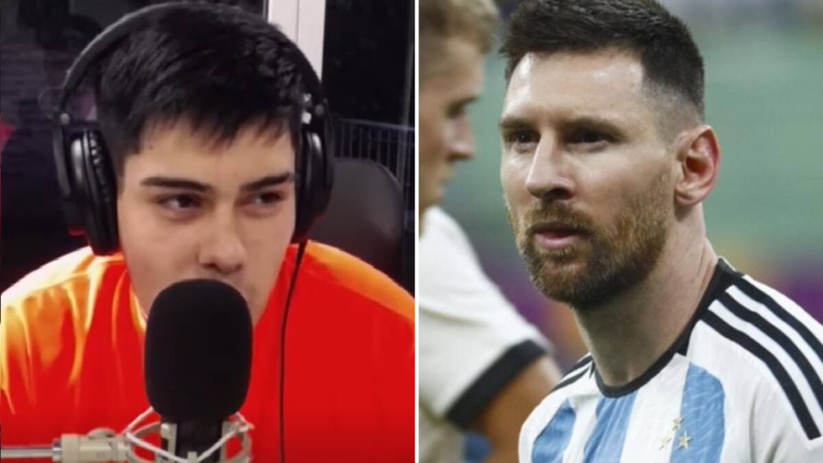 Tomás Messi habló sobre la relación con su tío. Foto: capturas.