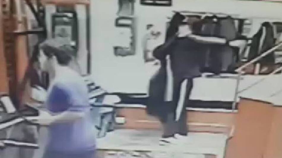 Robo en gimnasio de Barracas